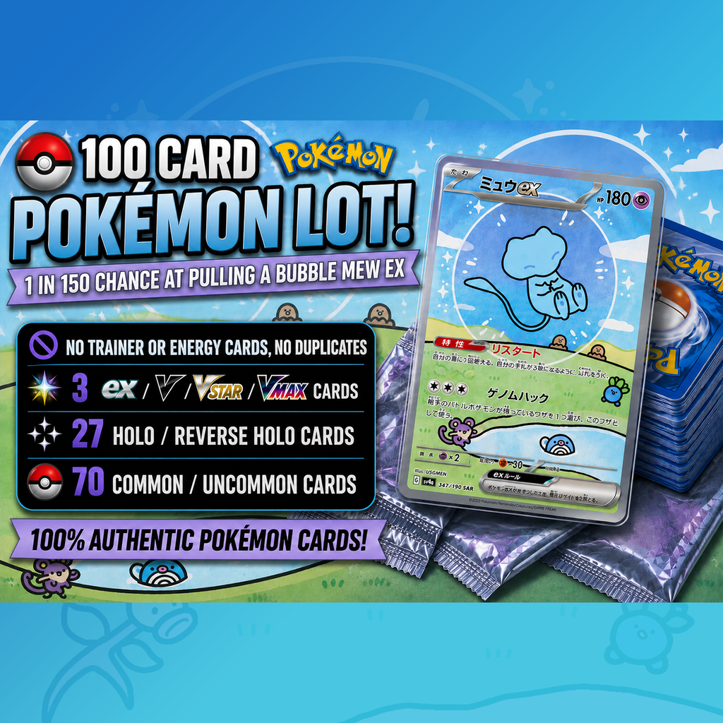 Premium Pokemon Card Mystery Bundle! [MEW EDITION]