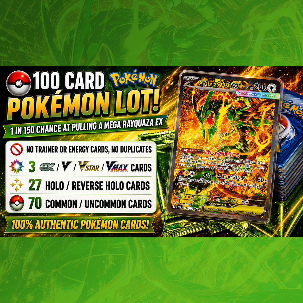 Premium Pokemon Card Mystery Bundle! [RAYQUAZA EDITION]
