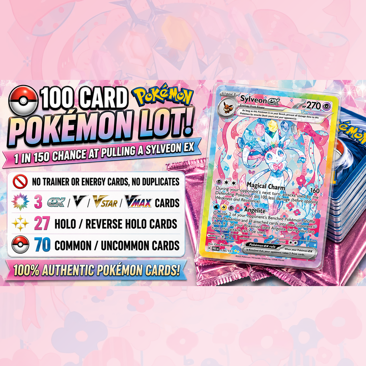 Premium Pokemon Card Mystery Bundle! [SYLVEON EDITION]