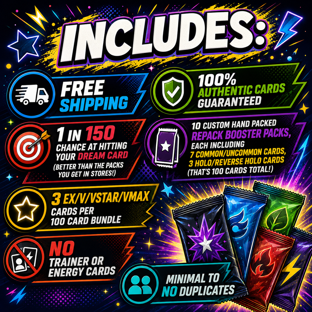 Premium Pokemon Card Mystery Bundle!