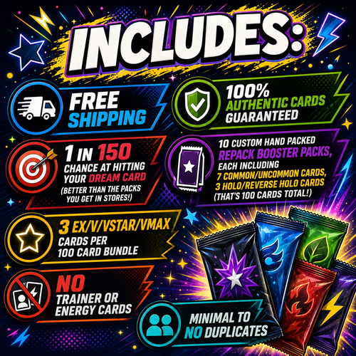 Premium Pokemon Card Mystery Bundle!